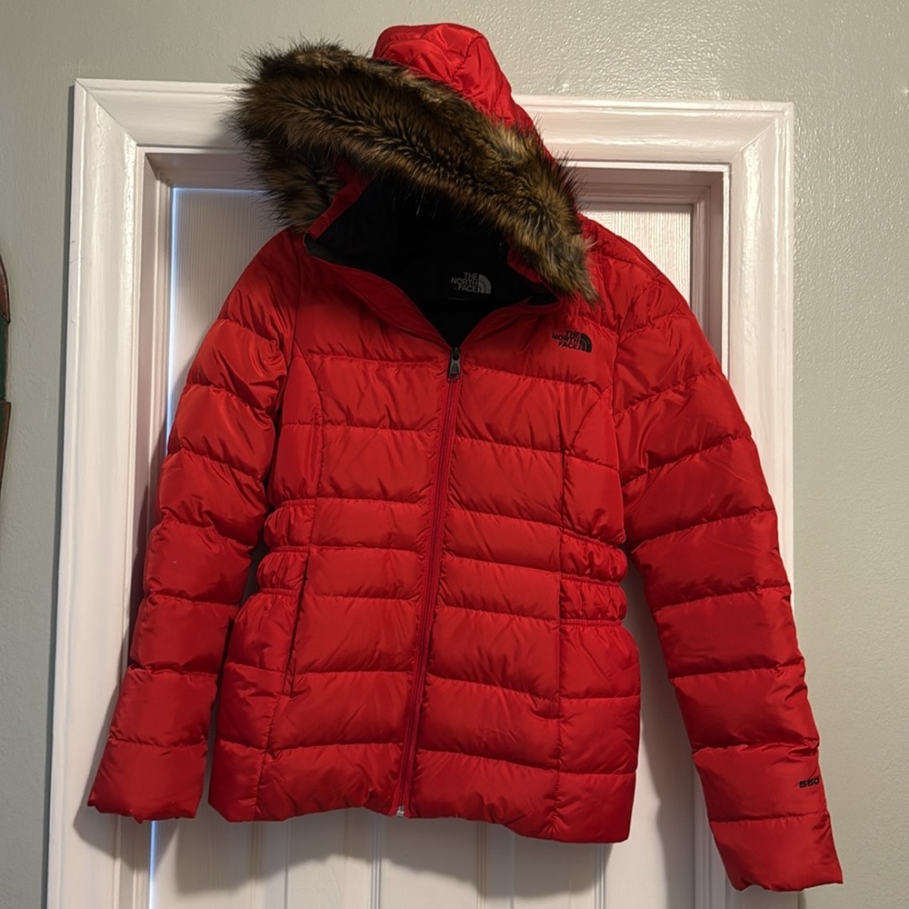 THE NORTH FACE Women's Gotham Jacket II Red Size Small - Picture 3 of 8